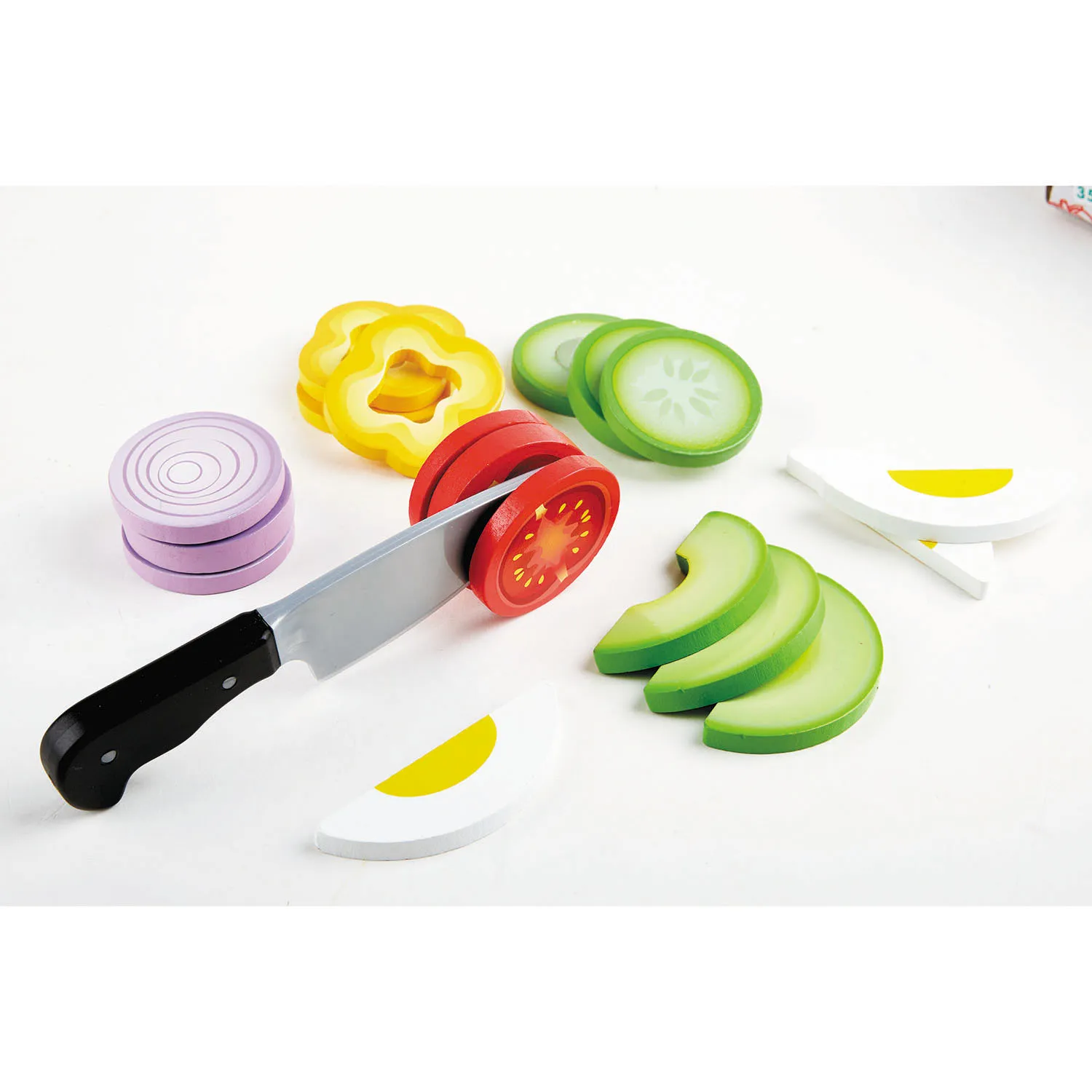 Набор игровой HAPE для детей «Салат из овощей», 40 предметов E3174_HP