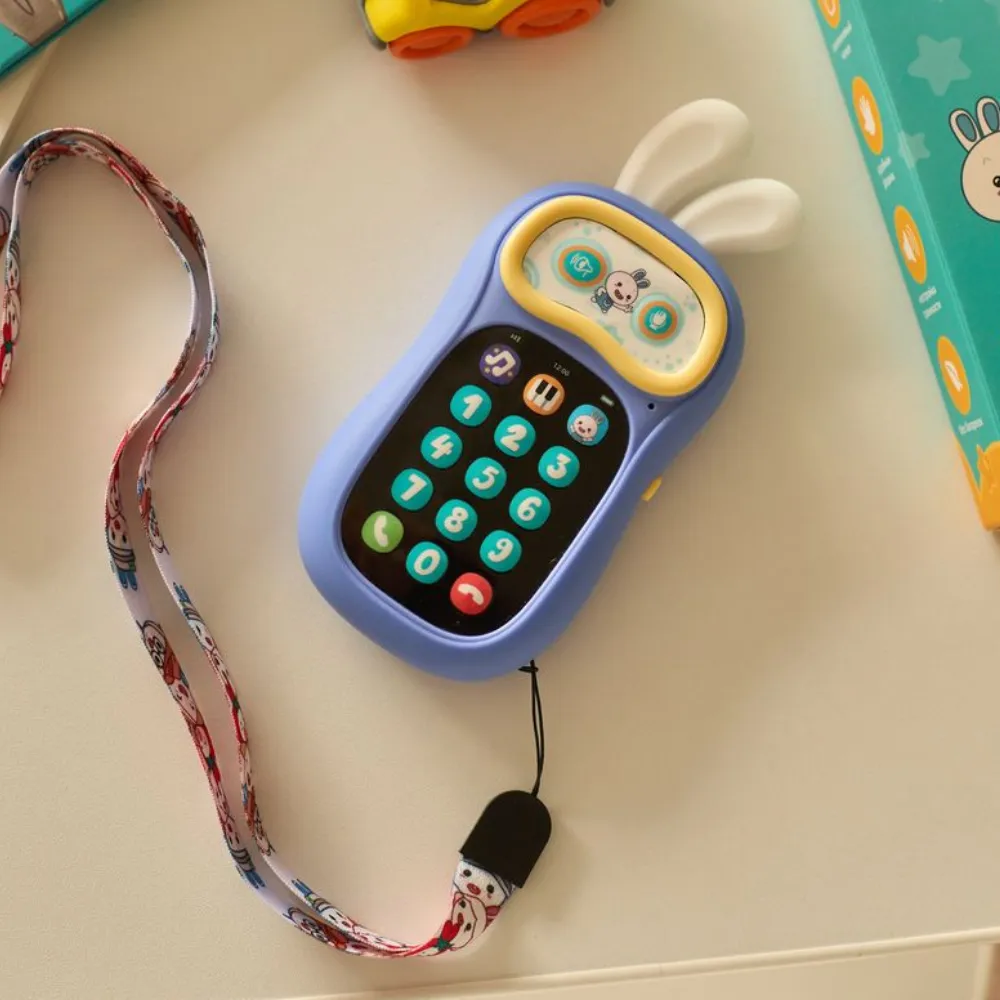 Интерактивная игрушка Alilo Телефон Ушастик-Лапочка P3 фиолетовый 60420