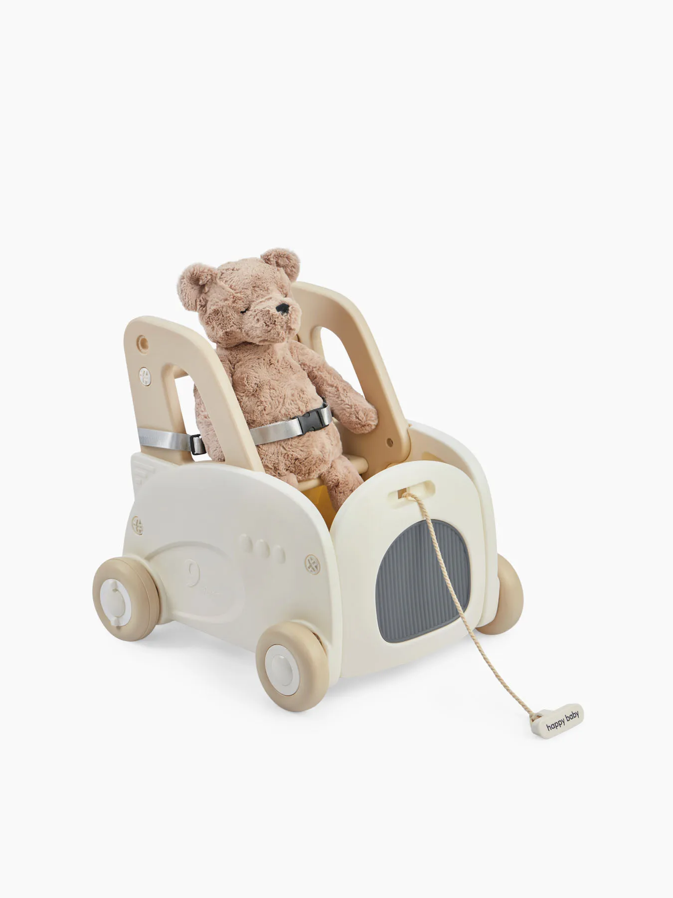 Игрушка-каталка Happy Baby VROOMY «ВРУМИ» milky 331958