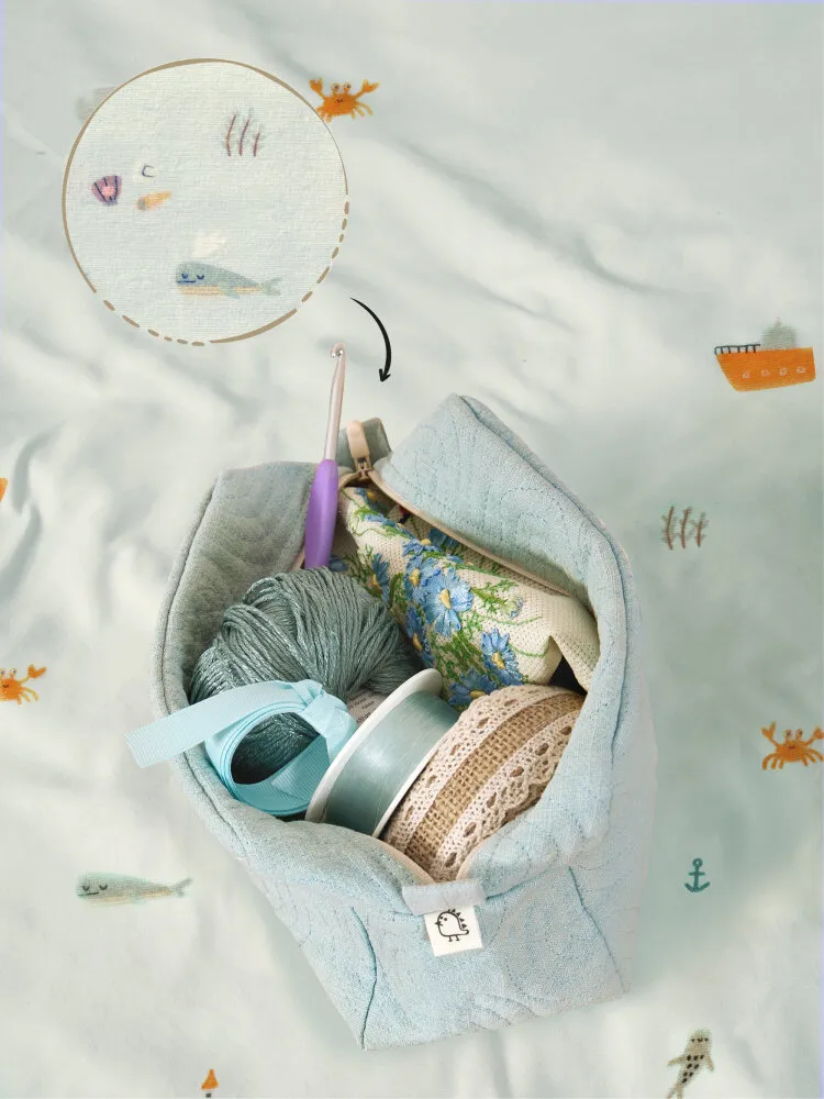 Косметичка BUBA KIDS Тихий океан/Речная вода BKPURSE102. Изображение 3