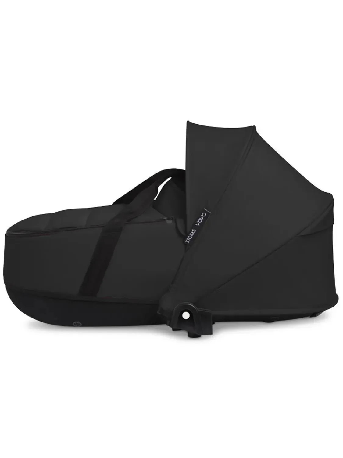 Коляска 2 в 1 Stokke YOYO3 shell, черный, рама черная. Изображение 4