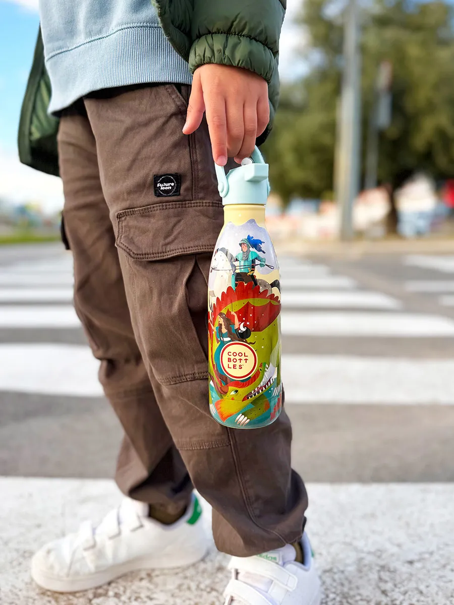 Термос-термобутылка Cool Bottles Kids серия Wonders Knight Legend 350мл CBBK35KL. Изображение 6