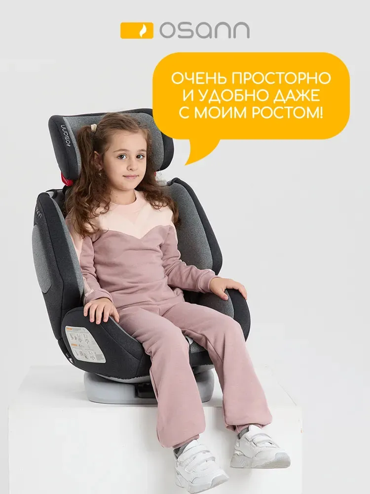 Автокресло 0+/1/2/3 Osann ONE 360° Universe