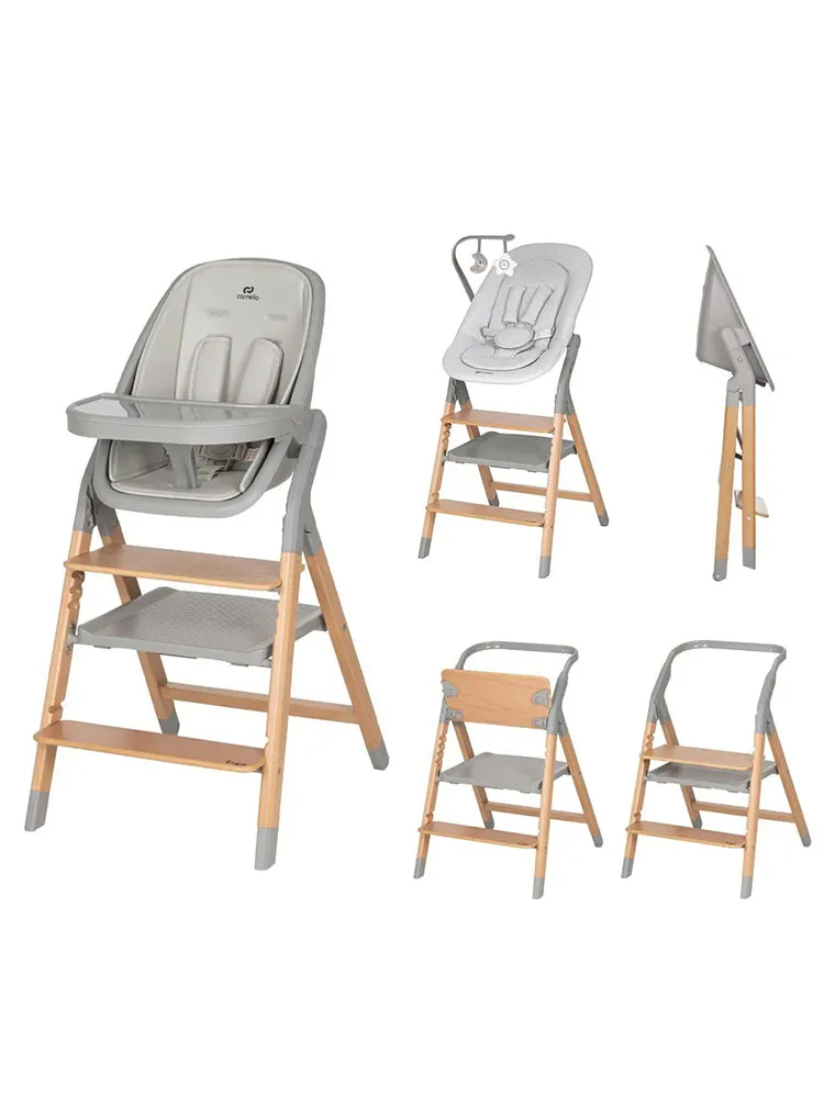 Стульчик для кормления CARRELLO Ergo Серый (Nordic Grey) CRL-16701. Изображение 1