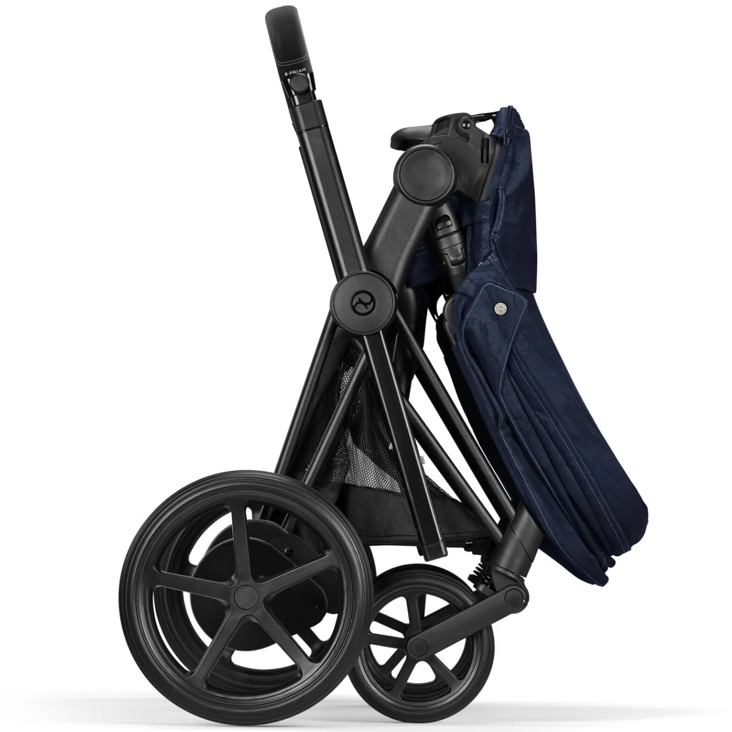 Коляска 2 в 1 Cybex PRIAM IV FE Rebellious Luxury /Matt Black