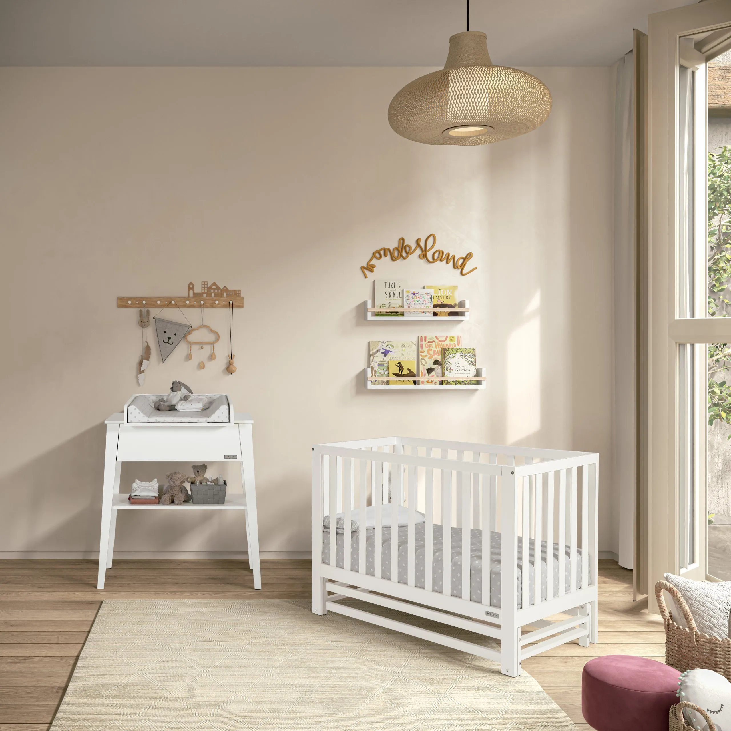 Детская кроватка-маятник 120х60 Micuna Annie Balance