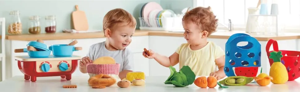 Набор игровой детский HAPE Корзина с фруктами E3169_HP