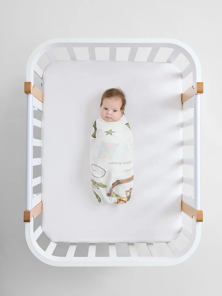 Набор Happy Baby пеленка и нагрудник для детей milky 87571. Изображение 6