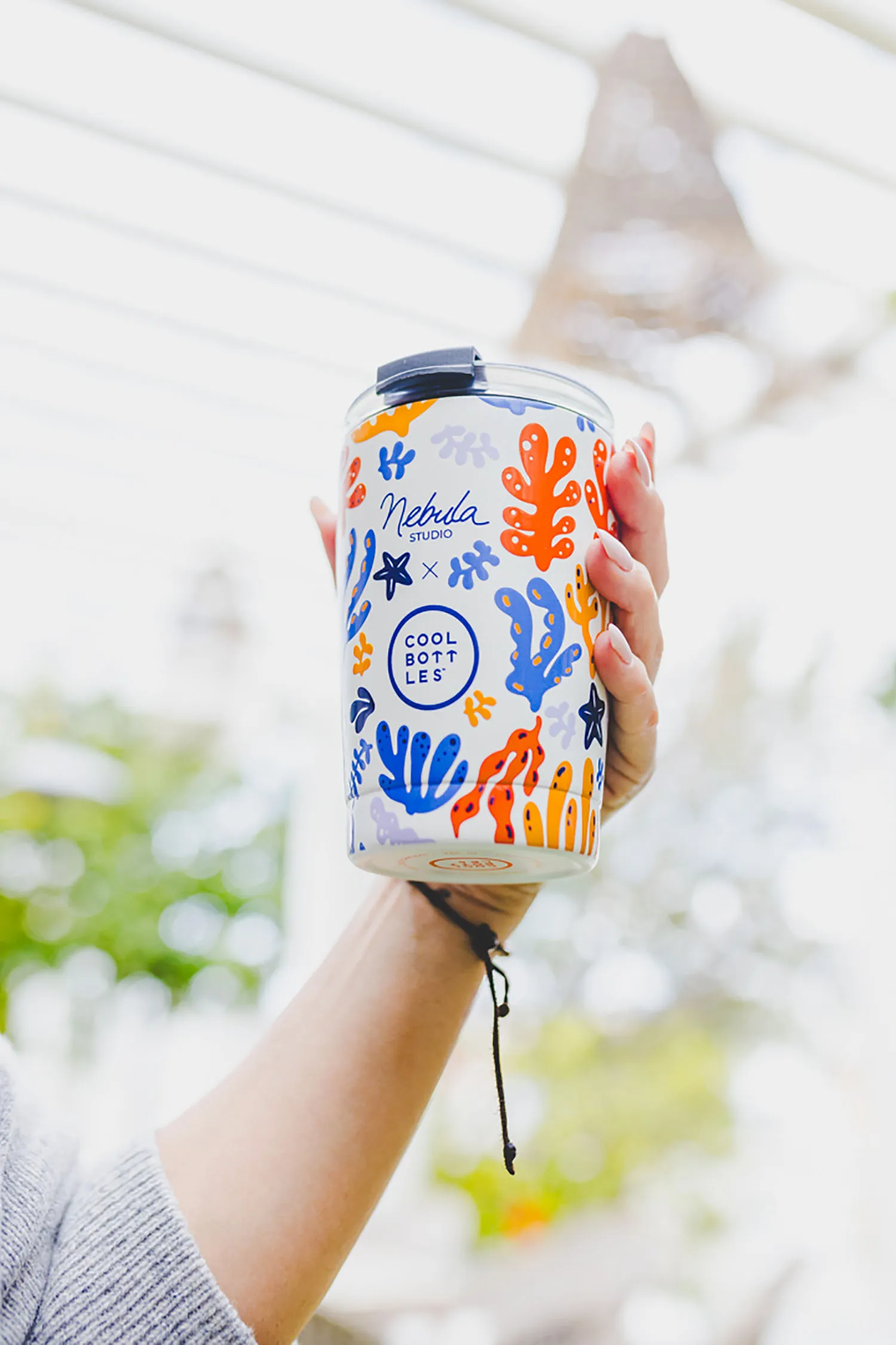 Термокружка Cool Bottles Tumbler Nebula Studio Underwater Fun 330 мл CBT33UDF