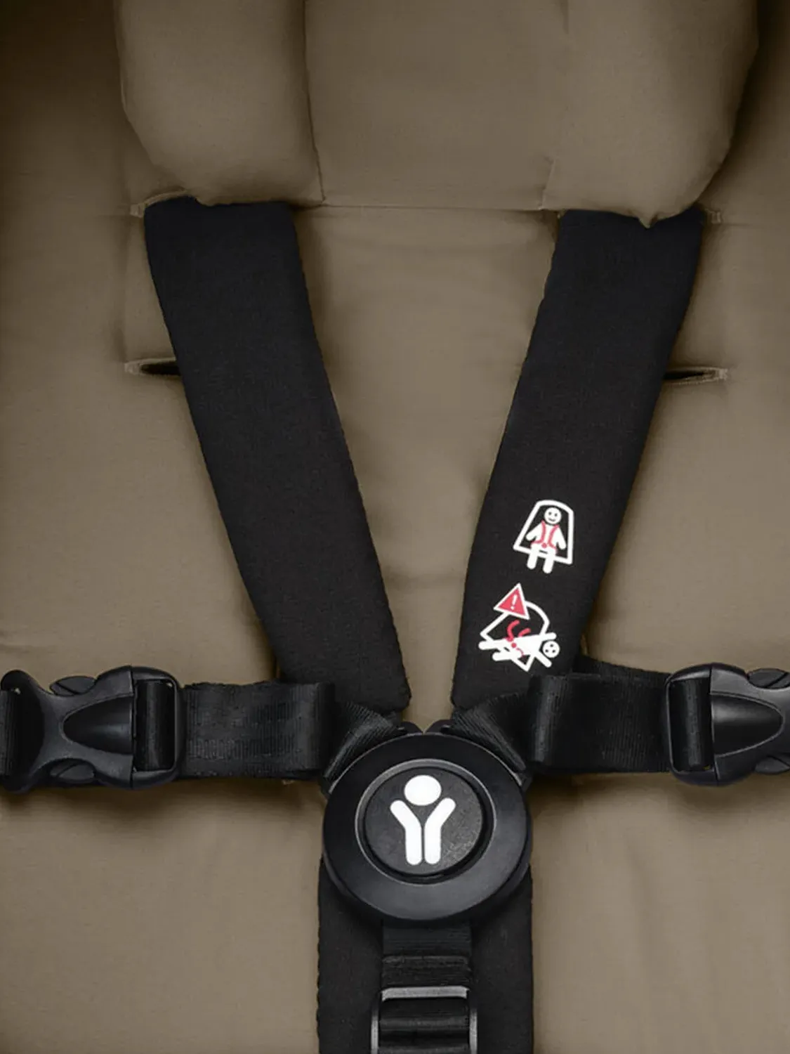 Коляска 2 в 1 Stokke YOYO3, кофейный (toffee), рама черная, люлька мягкая. Изображение 20
