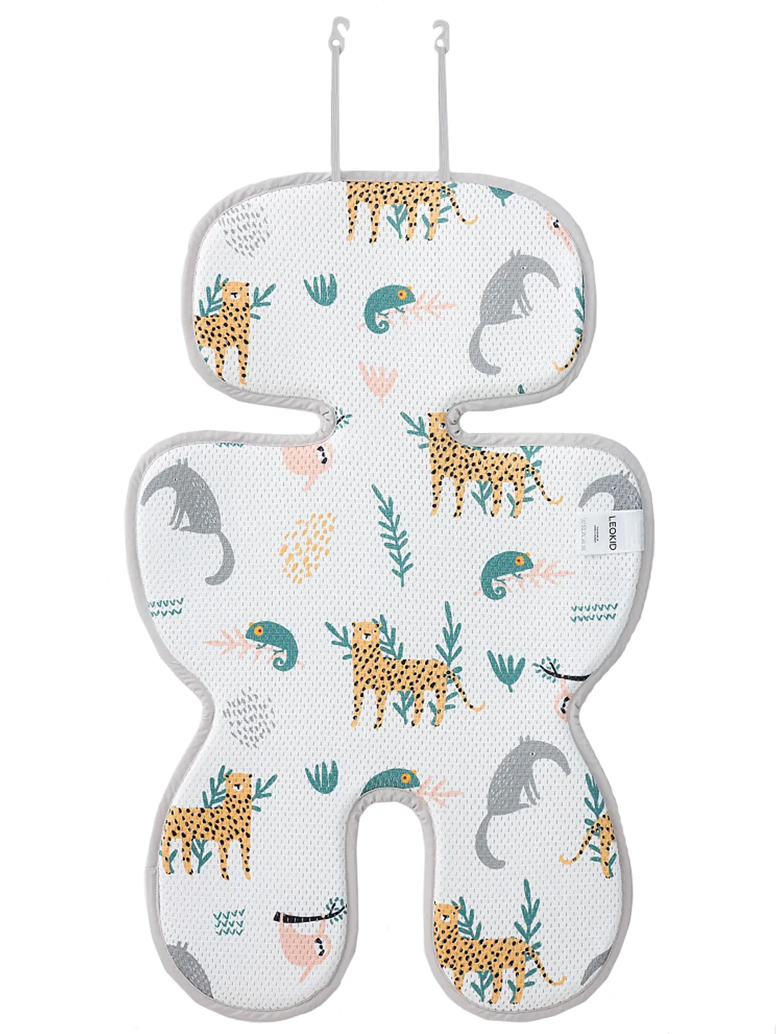 Дышащий двусторонний 3D матрасик Leokid