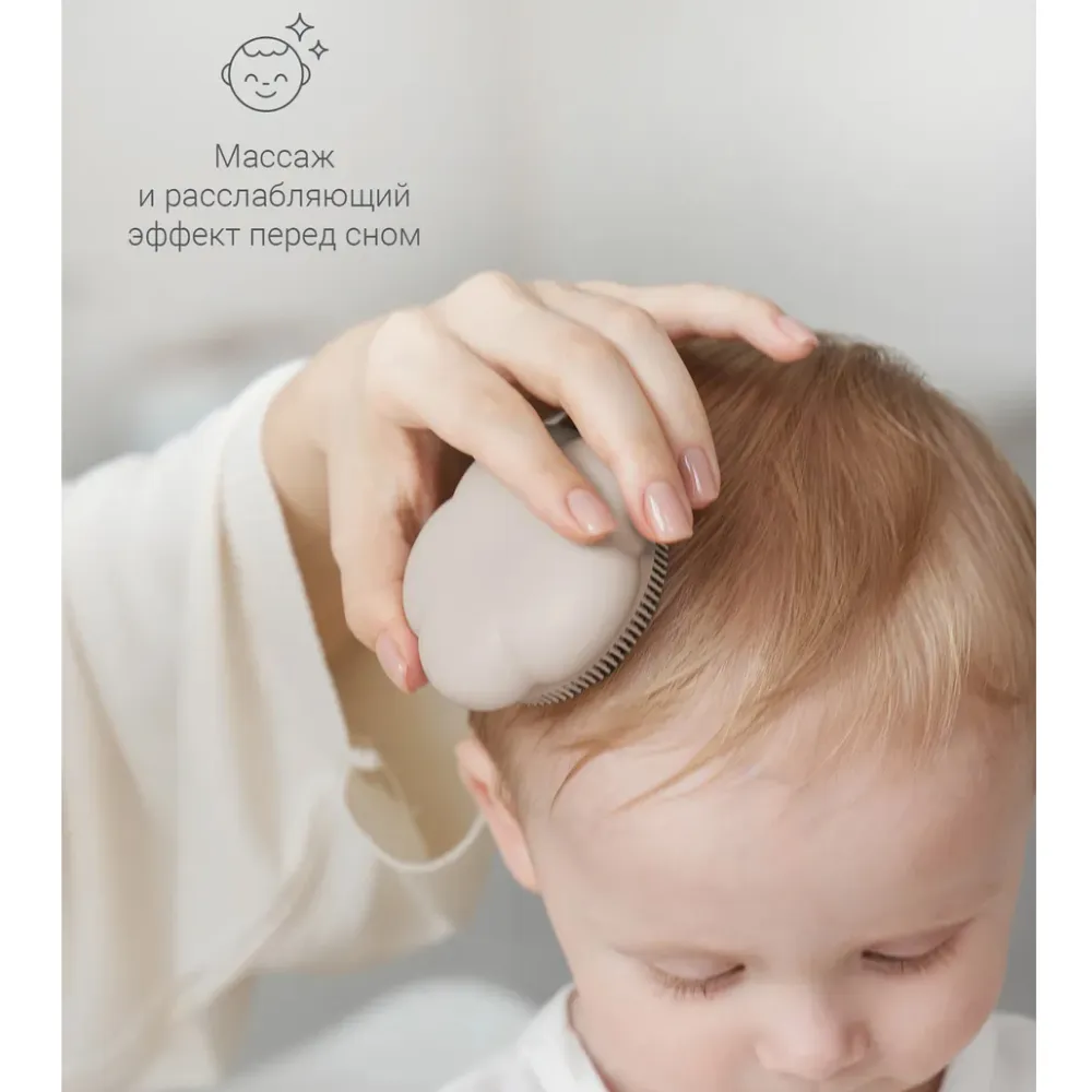 Мочалка edda для мытья головы и тела