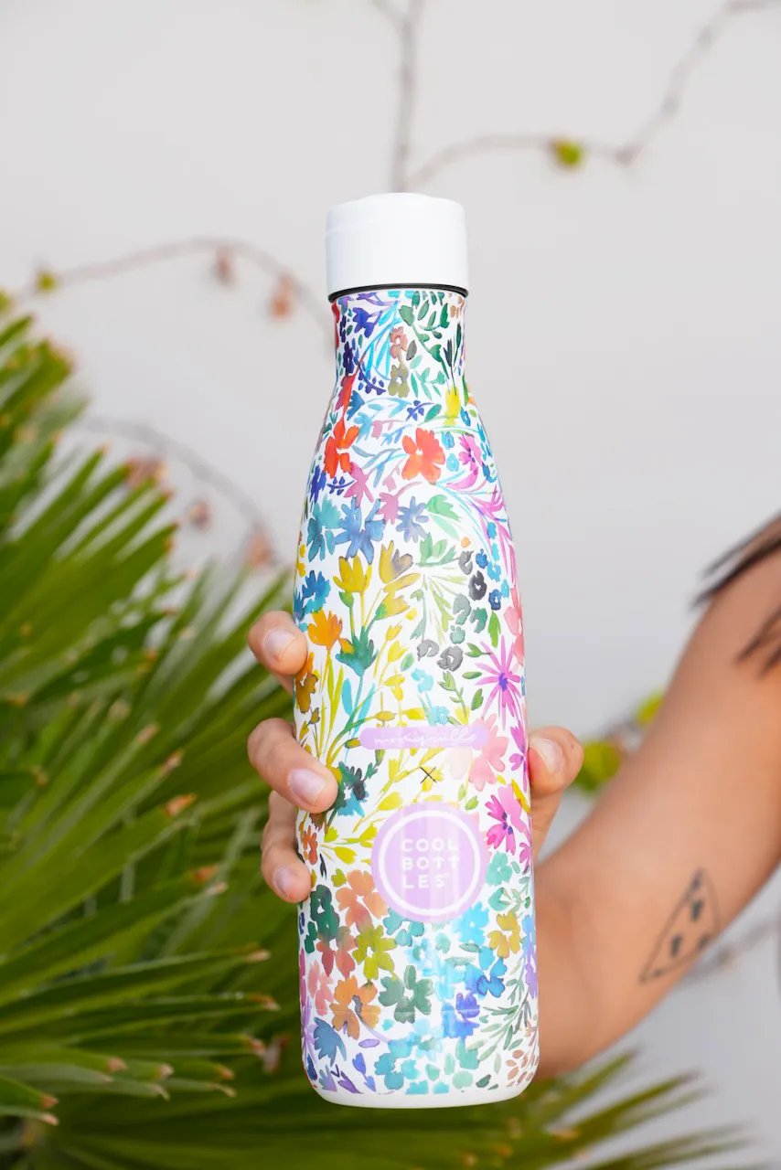 Термос-термобутылка Cool Bottles Moniquilla Ever Bloom 500мл CBB50EBL. Изображение 5