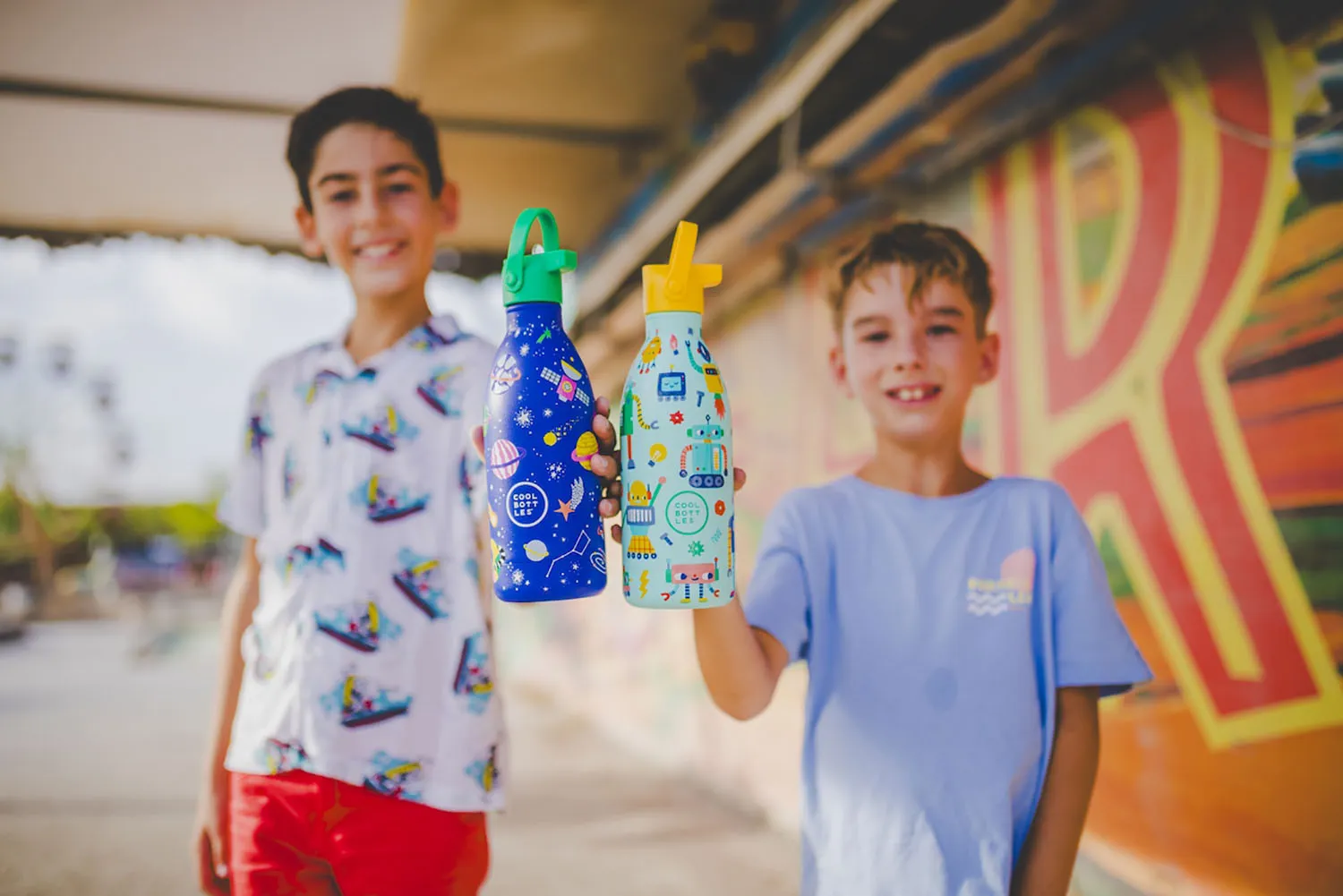 Термос–термобутылка Cool Bottles Kids серия Short Circuit 500 мл CBBK50SC