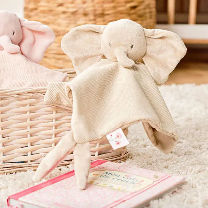 Игрушка мягкая Nattou Doudou FANFAN Слонёнок вельвет sand 759106