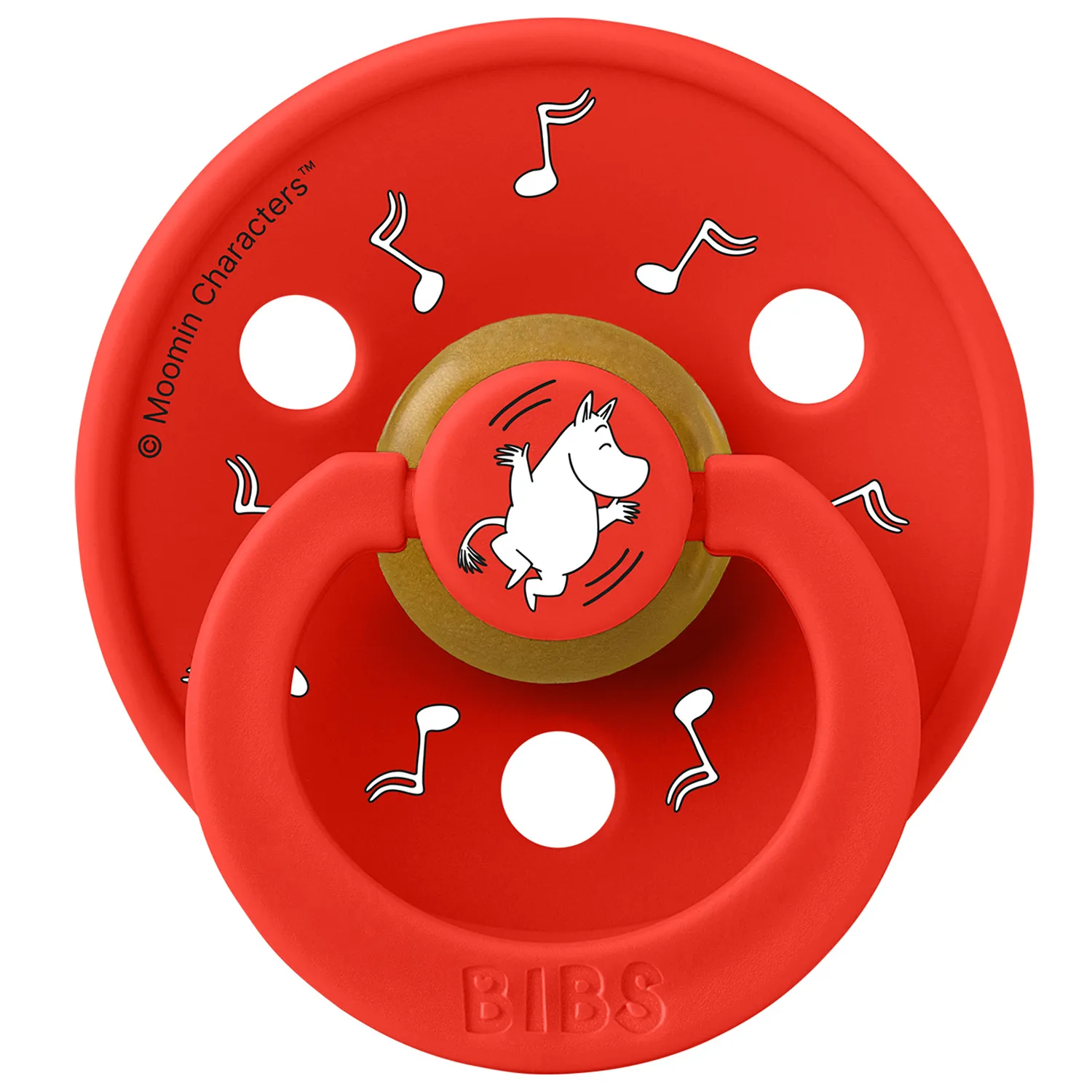 Пустышка латексная BIBS x Moomin Colour, 0+ месяцев