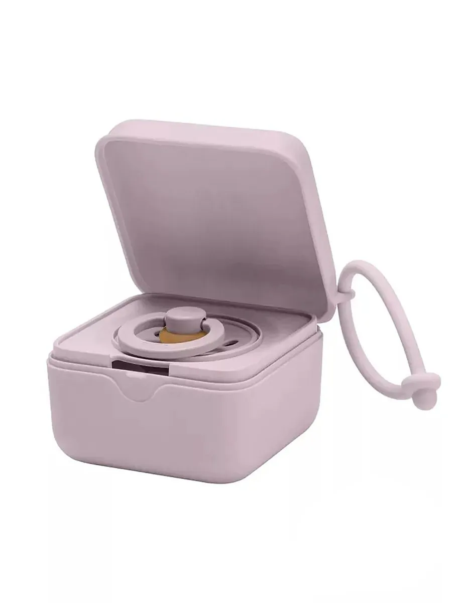 Контейнер для пустышки BIBS - Фиолетовый (Dusky Lilac) 4200267. Изображение 1