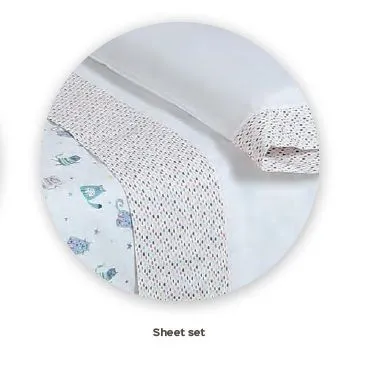 Бортики и покрывало 140х70 Micuna Kittens TX-1732