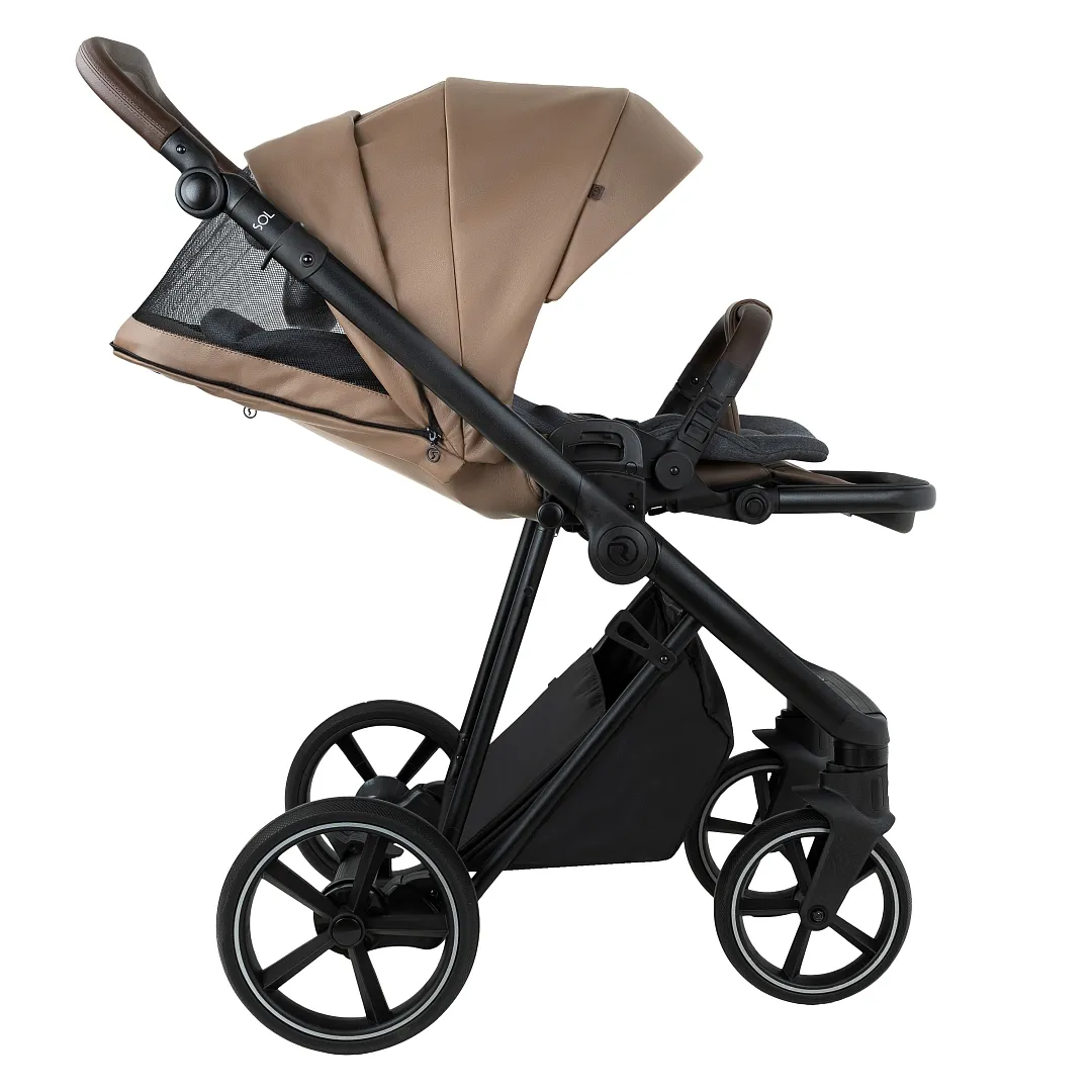 Коляска 2 в 1 Roan Sol 2.0 экокожа