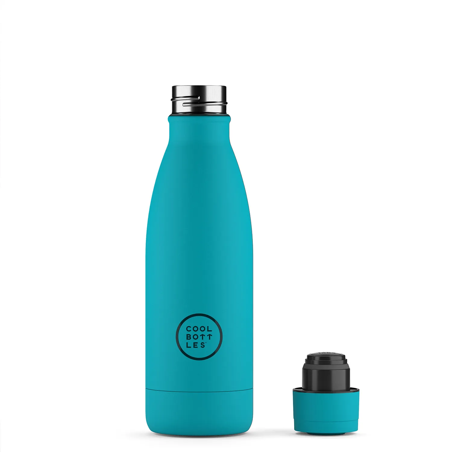 Термос-термобутылка Cool Bottles Vivid Turquoise 350 мл CB350VIT