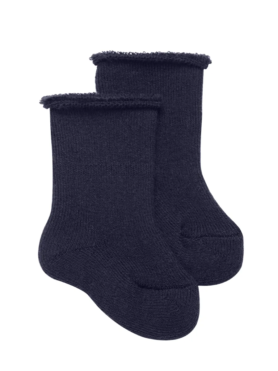 Носки детские махровые Mansita Mi, цв.синий