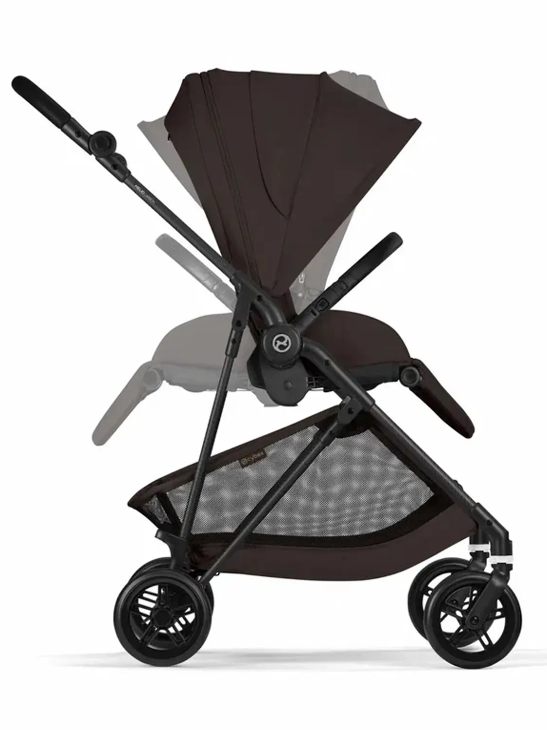 Коляска прогулочная Cybex Melio с дождевиком и бампером