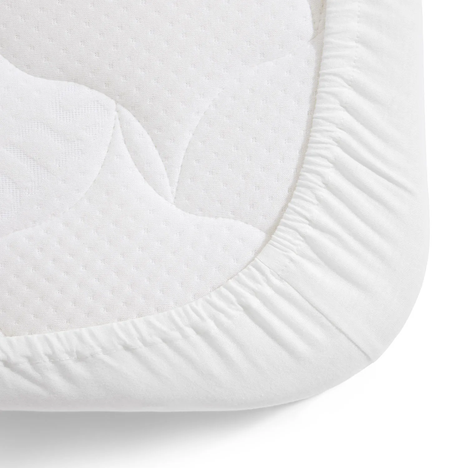 Набор простыней Happy Baby на резинке 100x70 см 2 штуки white 87578