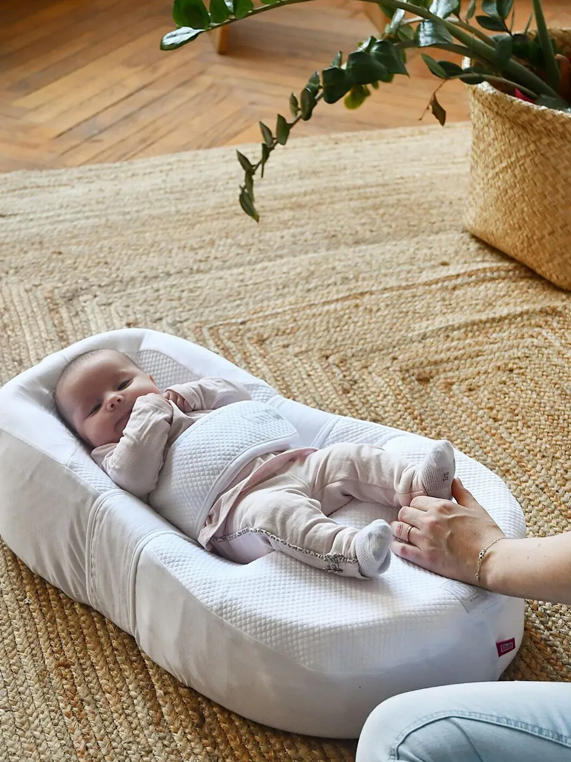 Матрасик Red Castle Cocoonababy детский эргономический MOON & STARS
