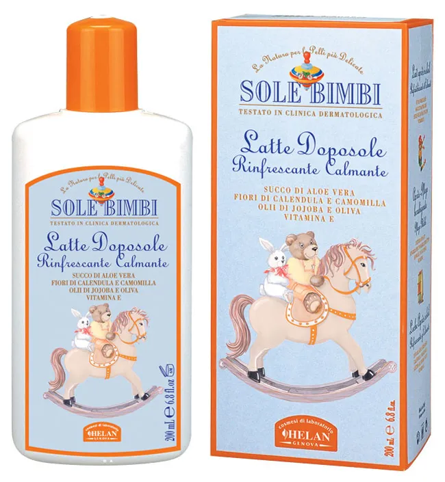 Молочко HELAN для кожи после загара 200мл 40D