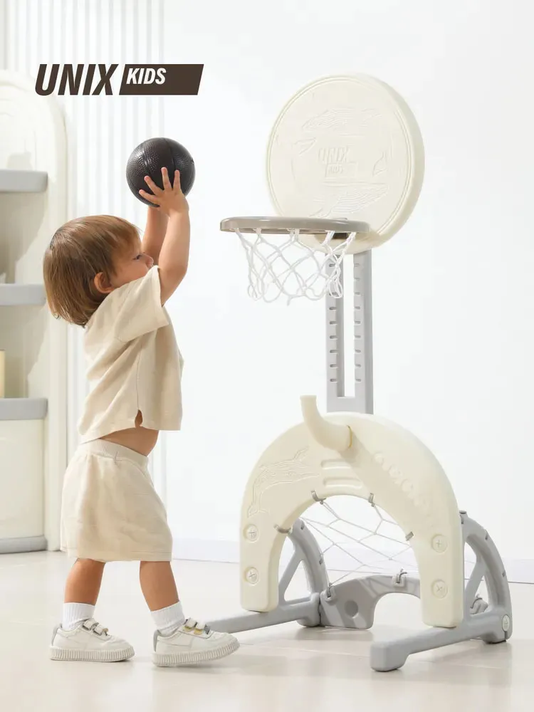 Стойка баскетбольная UNIX Kids Ocean Grey