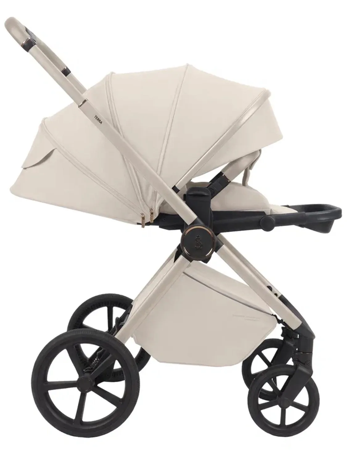 Коляска 2 в 1 SBL (Sweet Baby) Terra, кремовый (cream). Изображение 4