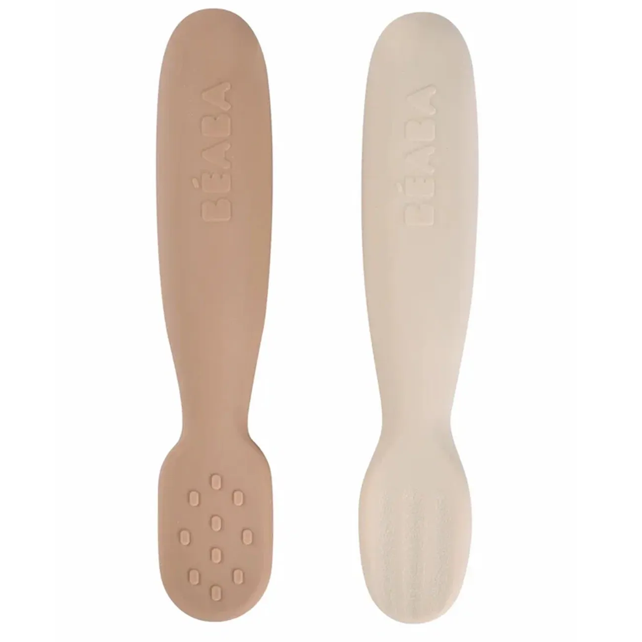 Набор ложек Beaba силиконовых в блистере 2 шт /4М+ LOT 2 PRE-CUILLERE SIL