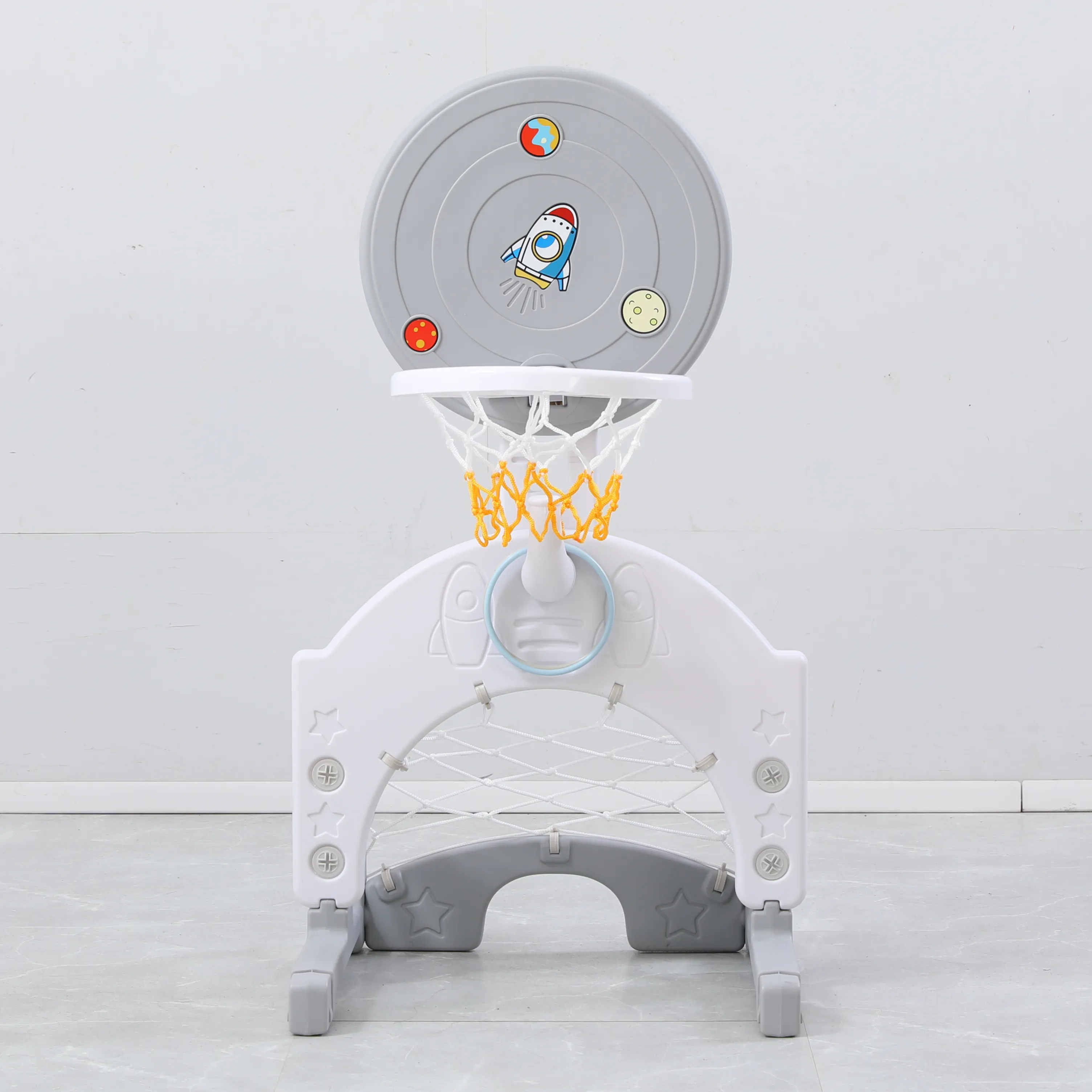 Стойка баскетбольная UNIX Kids Space Grey PPBSGRY