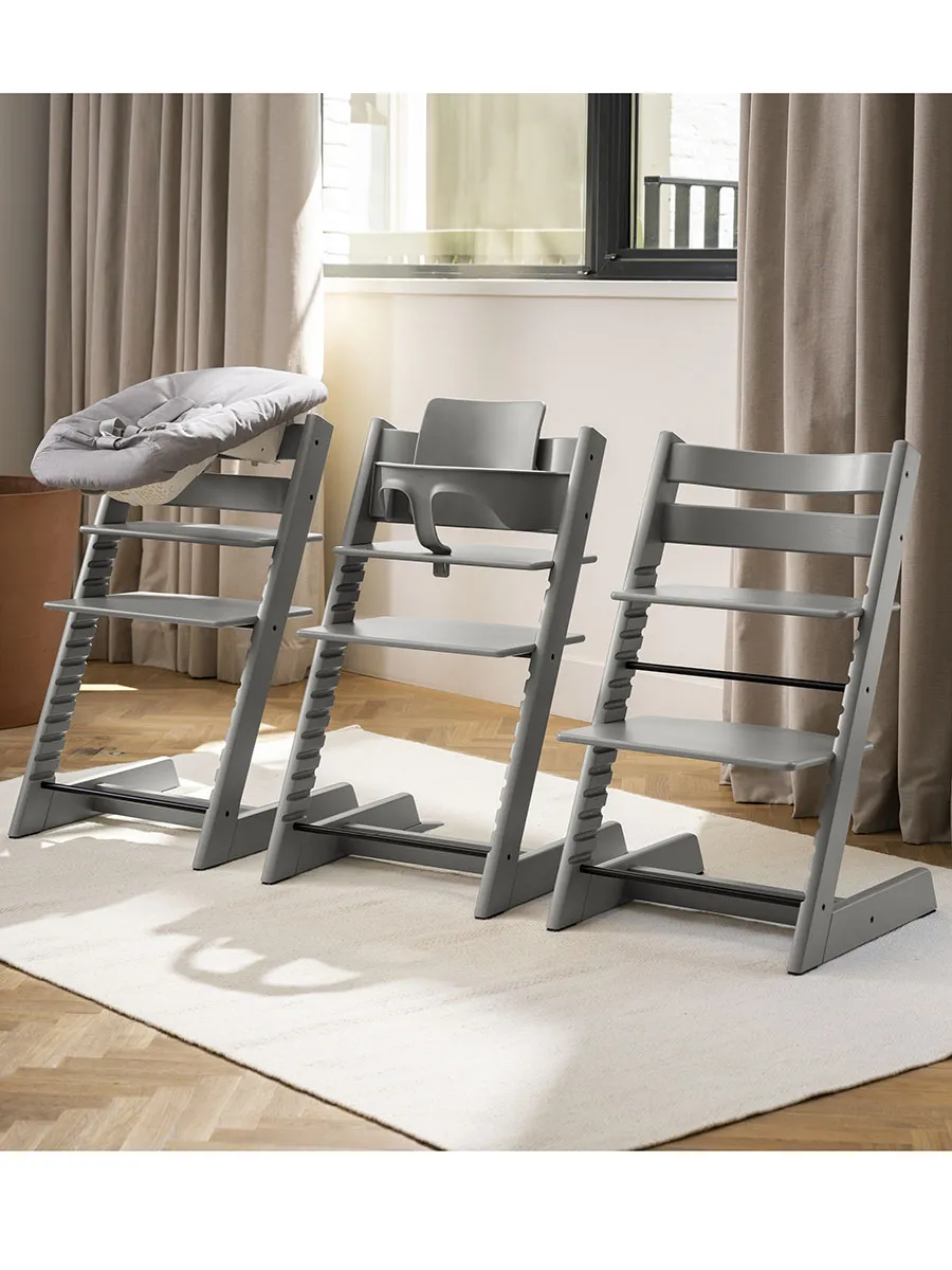 Стульчик растущий для новорожденных Stokke Tripp Trapp бук с сиденьем Newborn