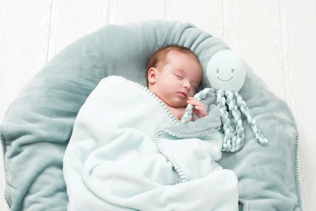 Игрушка мягкая Nattou Musical Soft toy Lapidou Octopus музыкальная