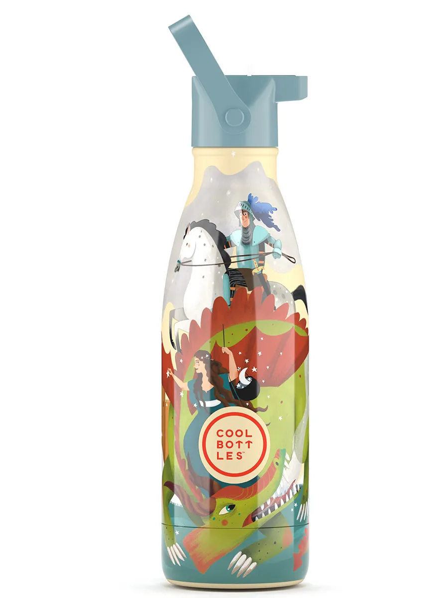 Термос-термобутылка Cool Bottles Kids серия Wonders Knight Legend 350мл CBBK35KL. Изображение 1