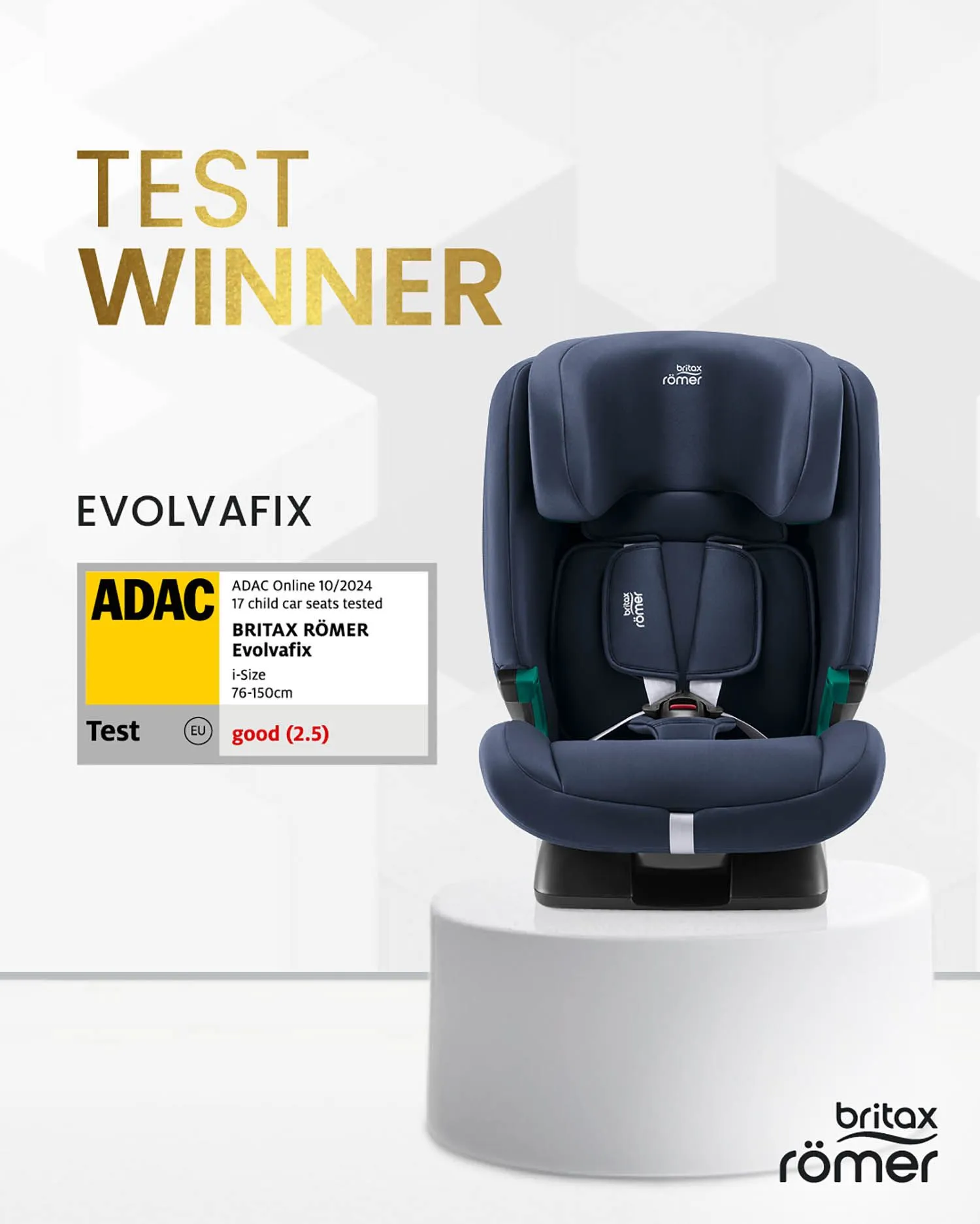Автокресло 1/2/3 Britax Roemer Evolvafix