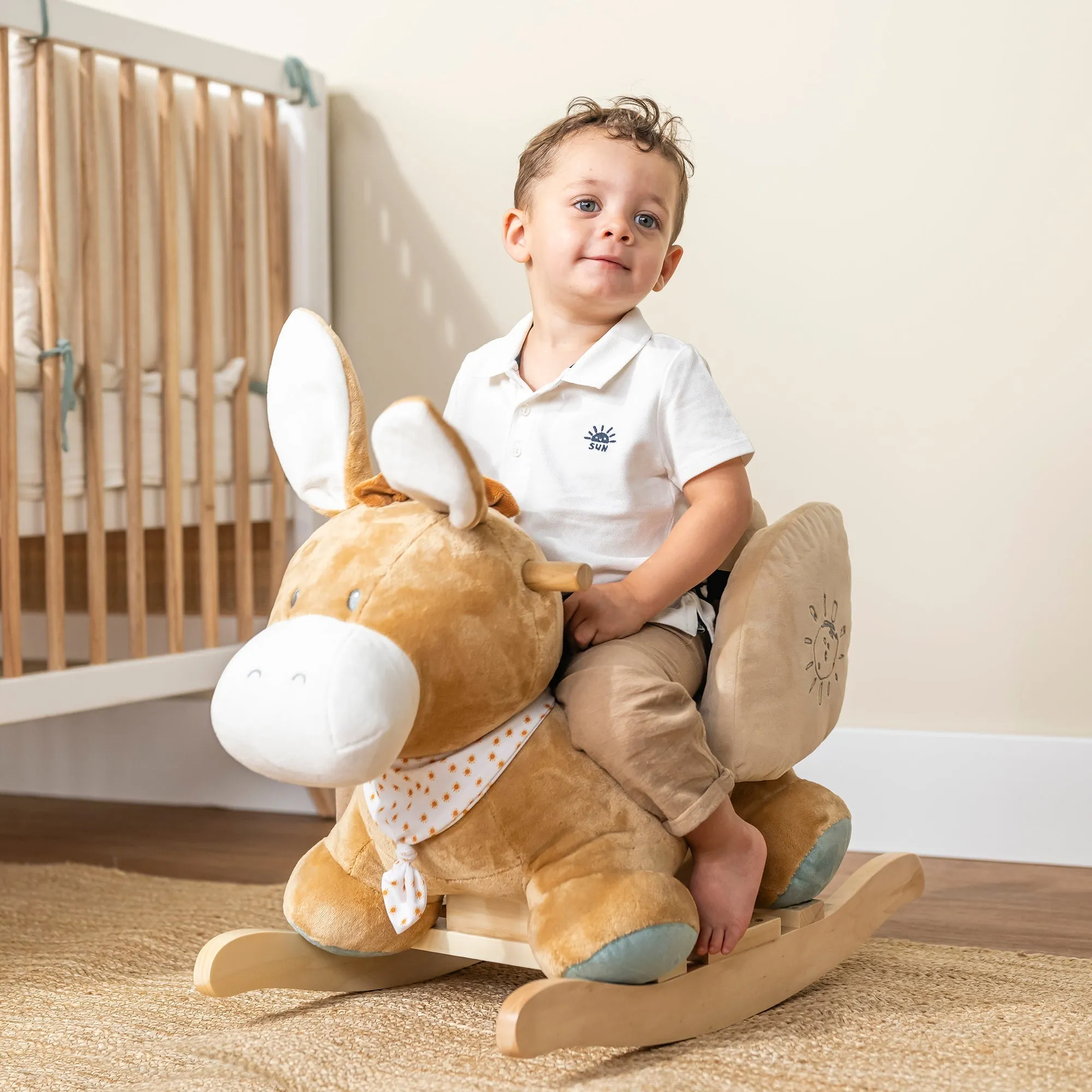 Плед Nattou 75х100см FELIX & LEO Барсук и Ослик 595353