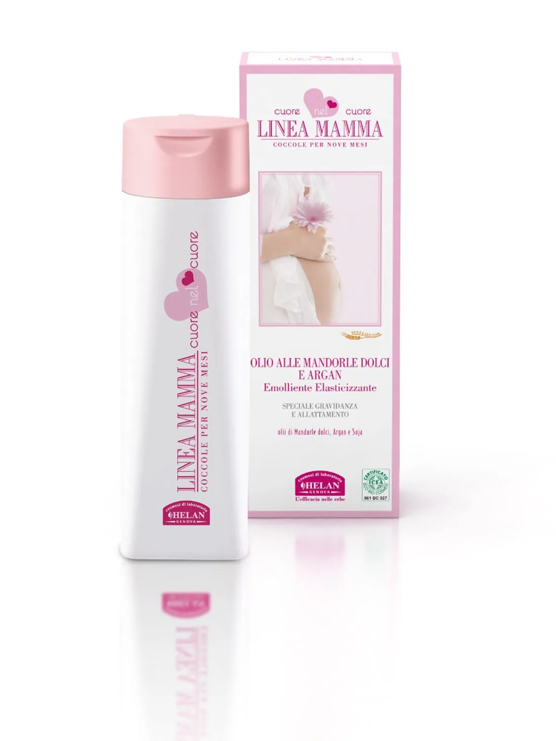 Масло HELAN Linea Mamma для массажа и ухода за телом 200 мл 138O-RU