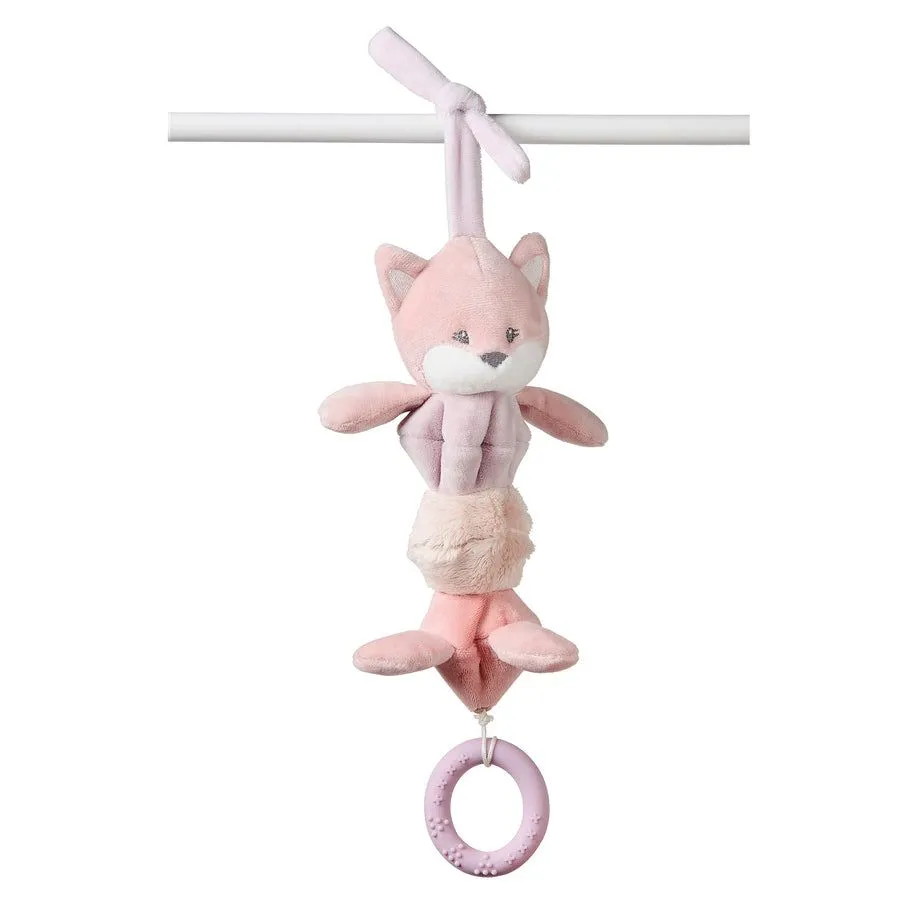 Игрушка мягкая Nattou Soft toy Alice & Pomme Лисичка с вибрацией 485180