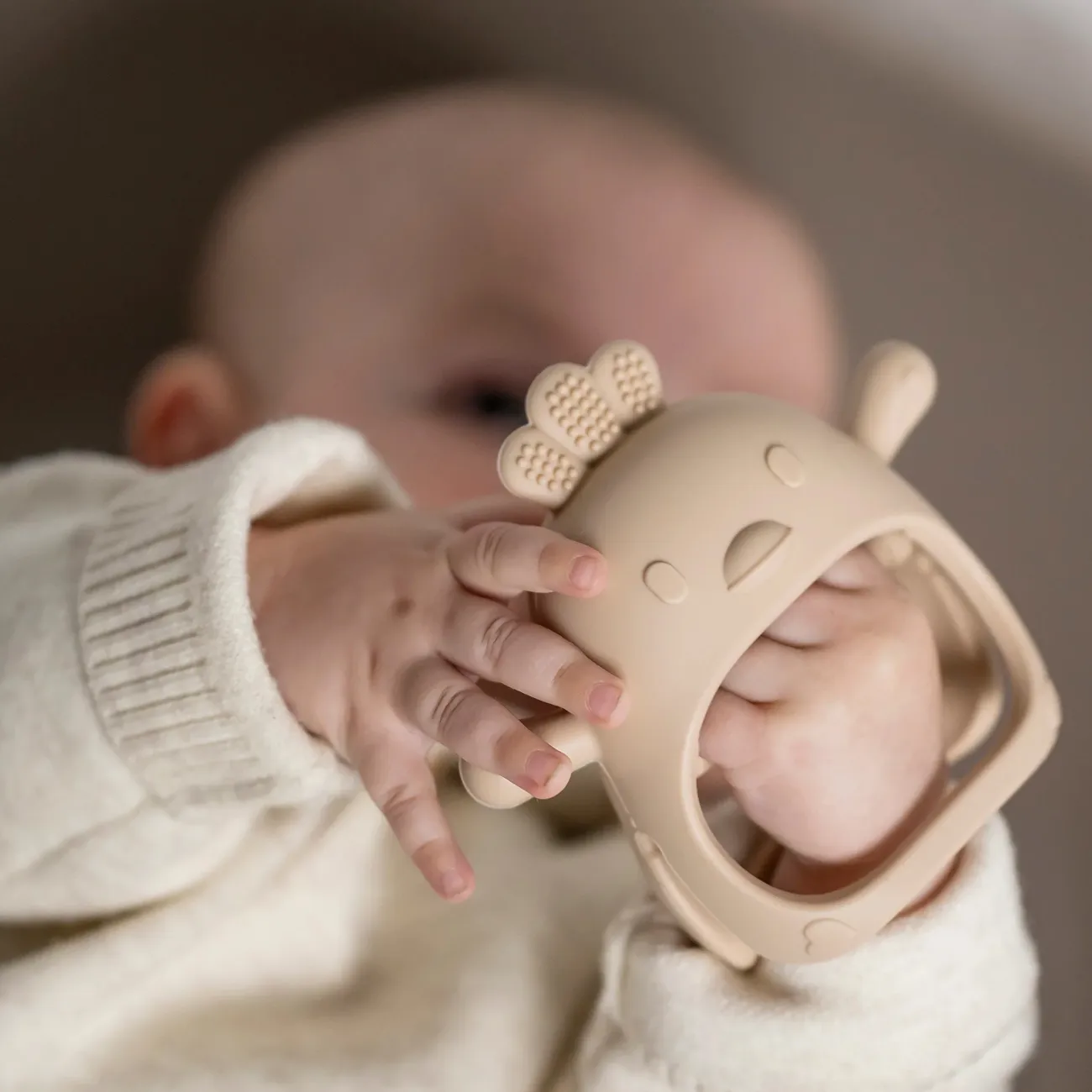 Прорезыватель Nattou Lapidou силикон Цыплёнок