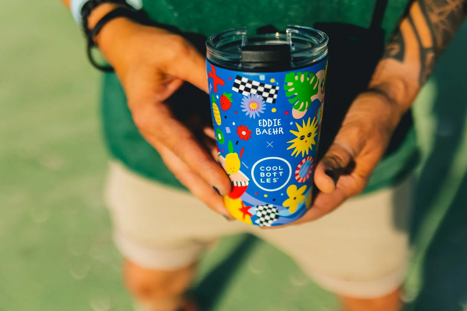 Термокружка Cool Bottles Tumbler Eddie Baehr Sunshine Fiesta 330 мл CBT33SFI