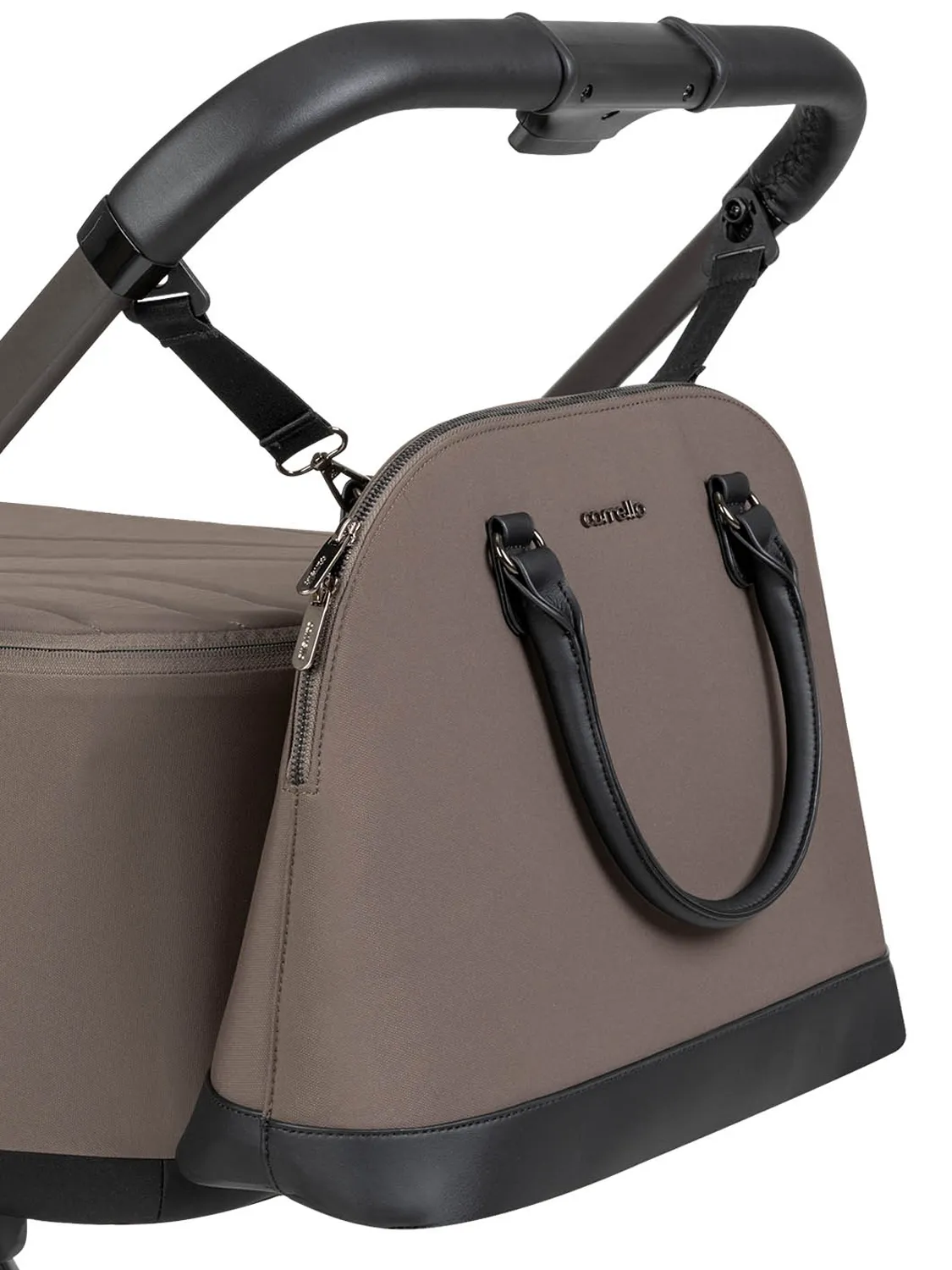 Коляска 2 в 1 CARRELLO Ultra F CRL-6557, коричневый (sugar brown). Изображение 9