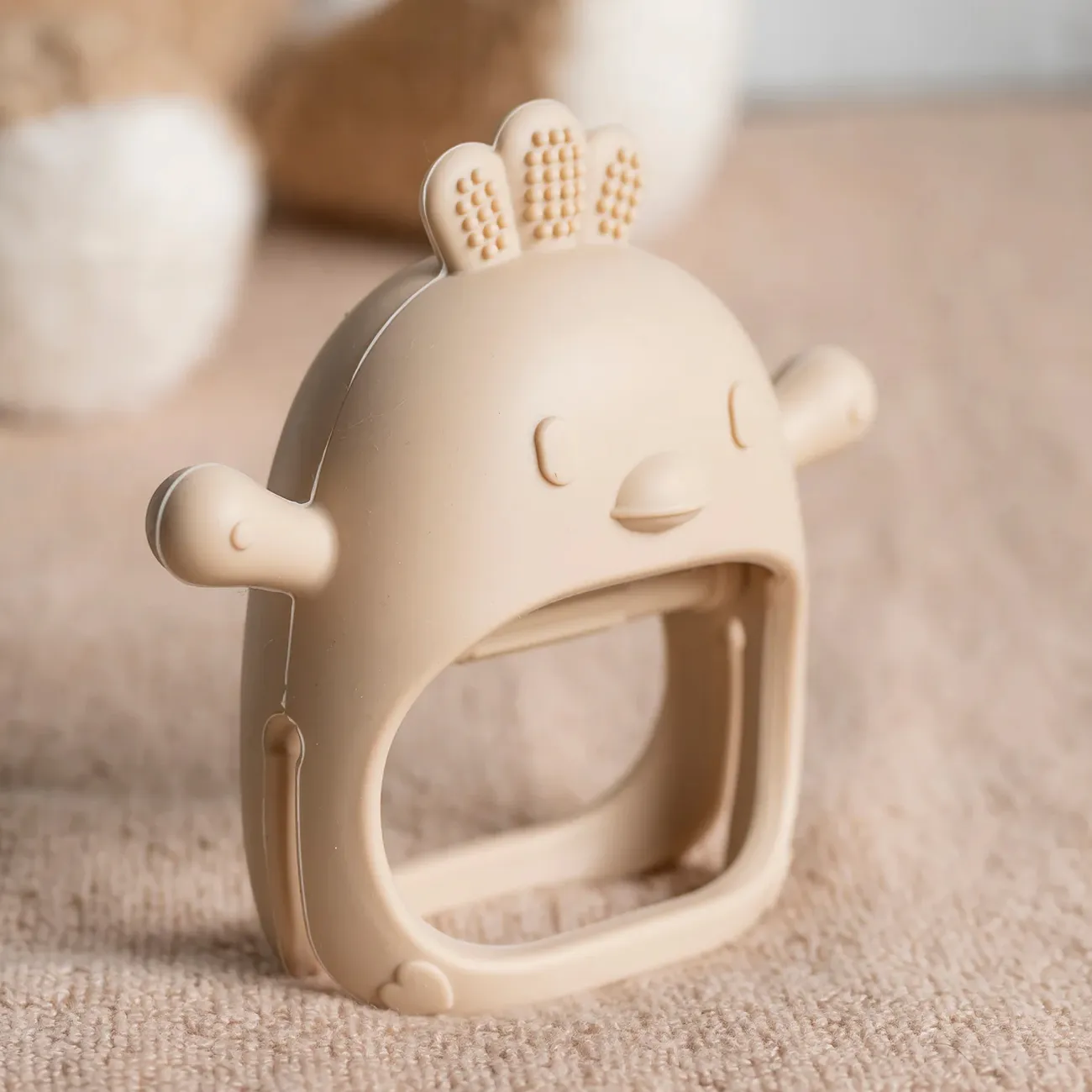 Прорезыватель Nattou Lapidou силикон Цыплёнок