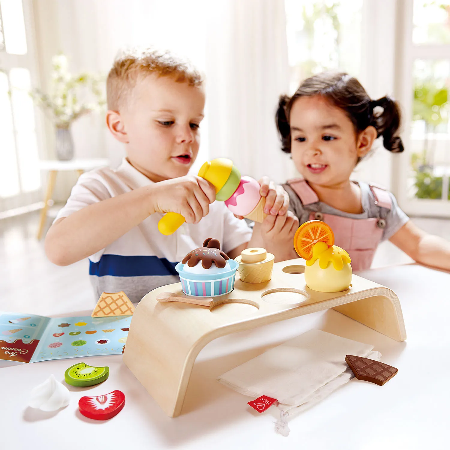 Набор игровой HAPE Сортер «Собери мороженое» E3217_HP