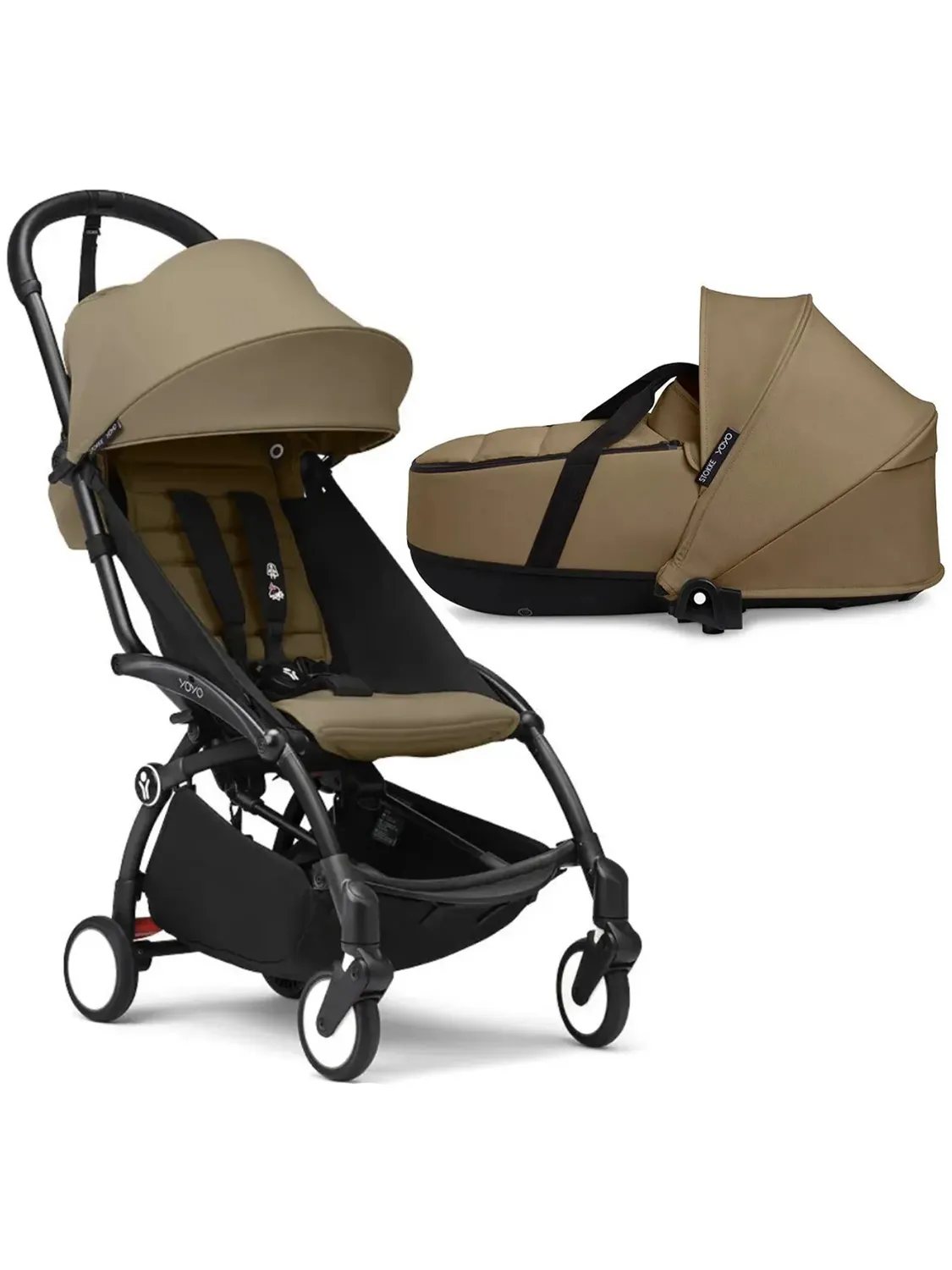 Коляска 2 в 1 Stokke/Babyzen YOYO³ рама чёрная