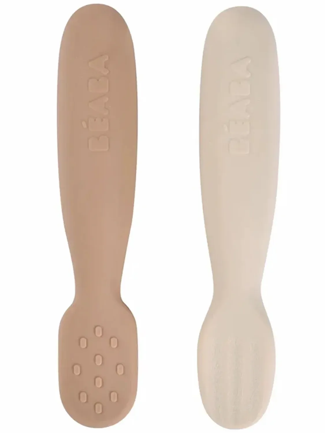 Набор ложек Beaba силиконовых в блистере 2 шт /4М+ LOT 2 PRE-CUILLERE SIL