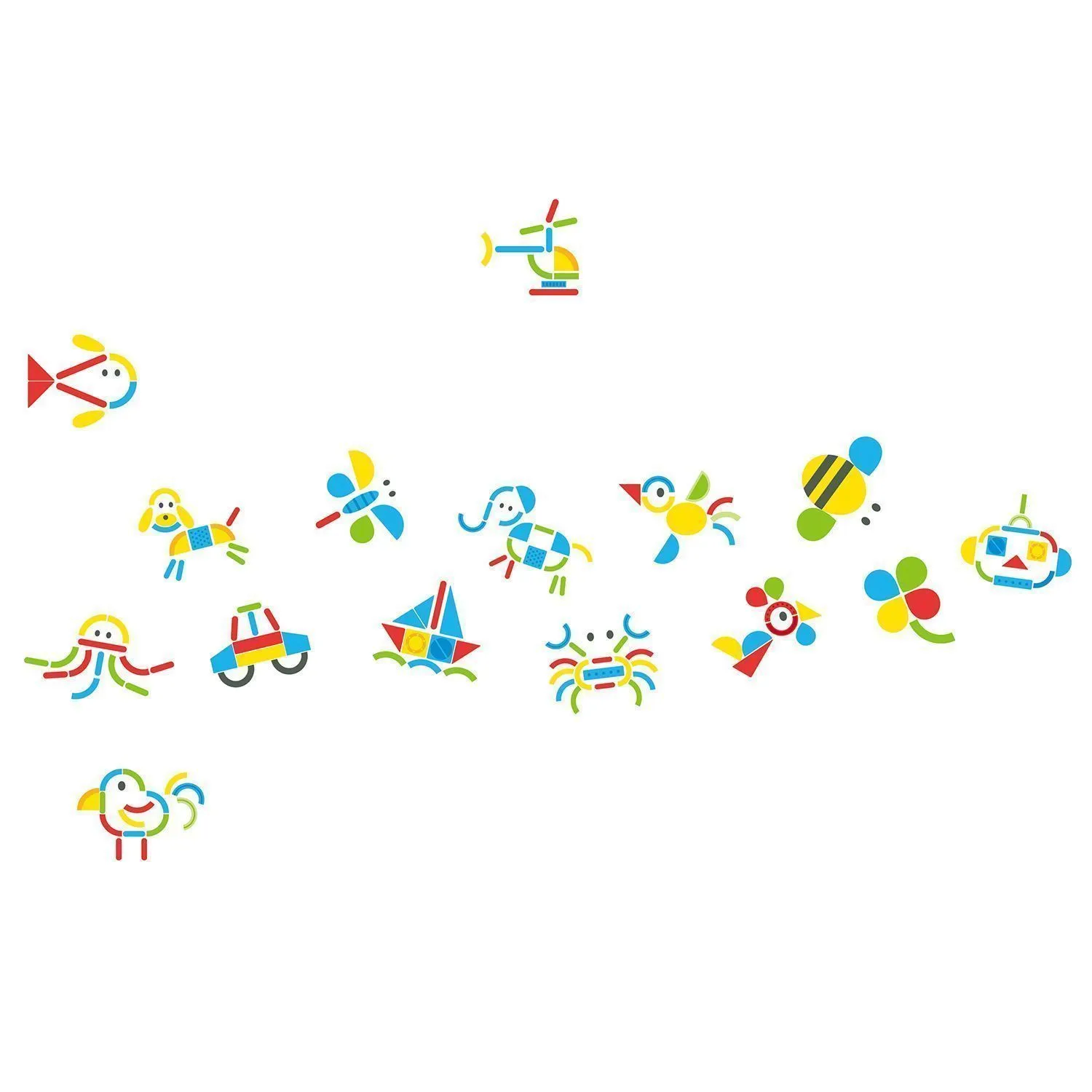 Магнитный конструктор Hape «Веселый художник»