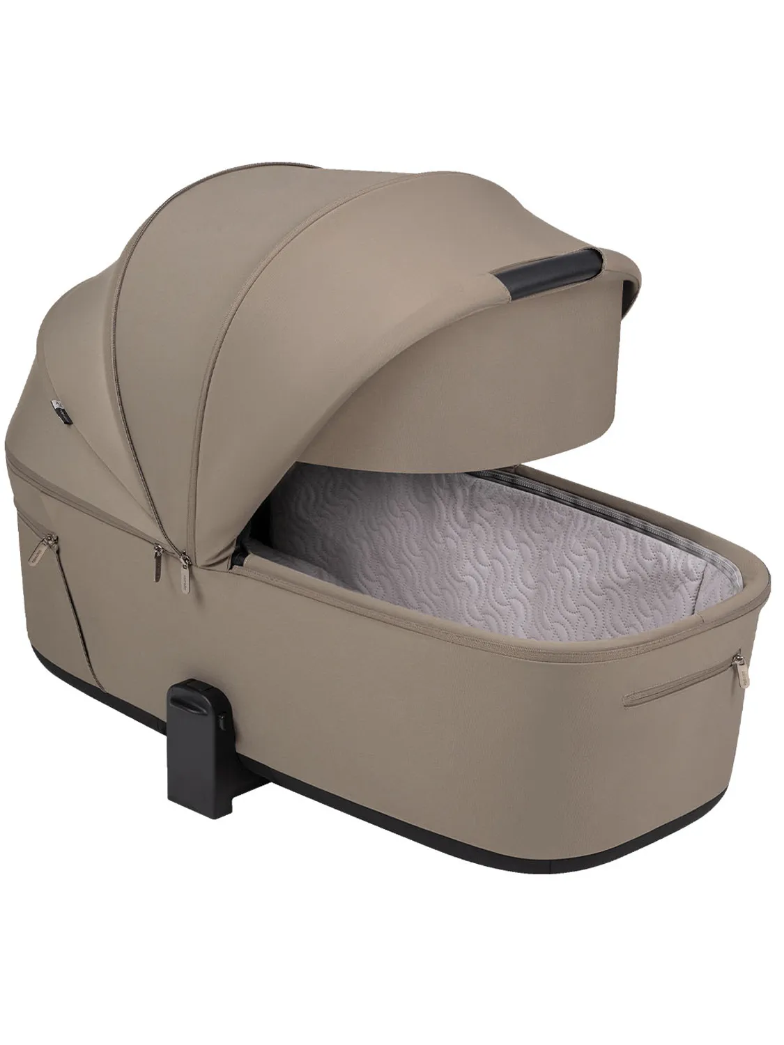 Коляска 2 в 1 CARRELLO Ultra F CRL-6557, бежевый (vintage beige ). Изображение 7