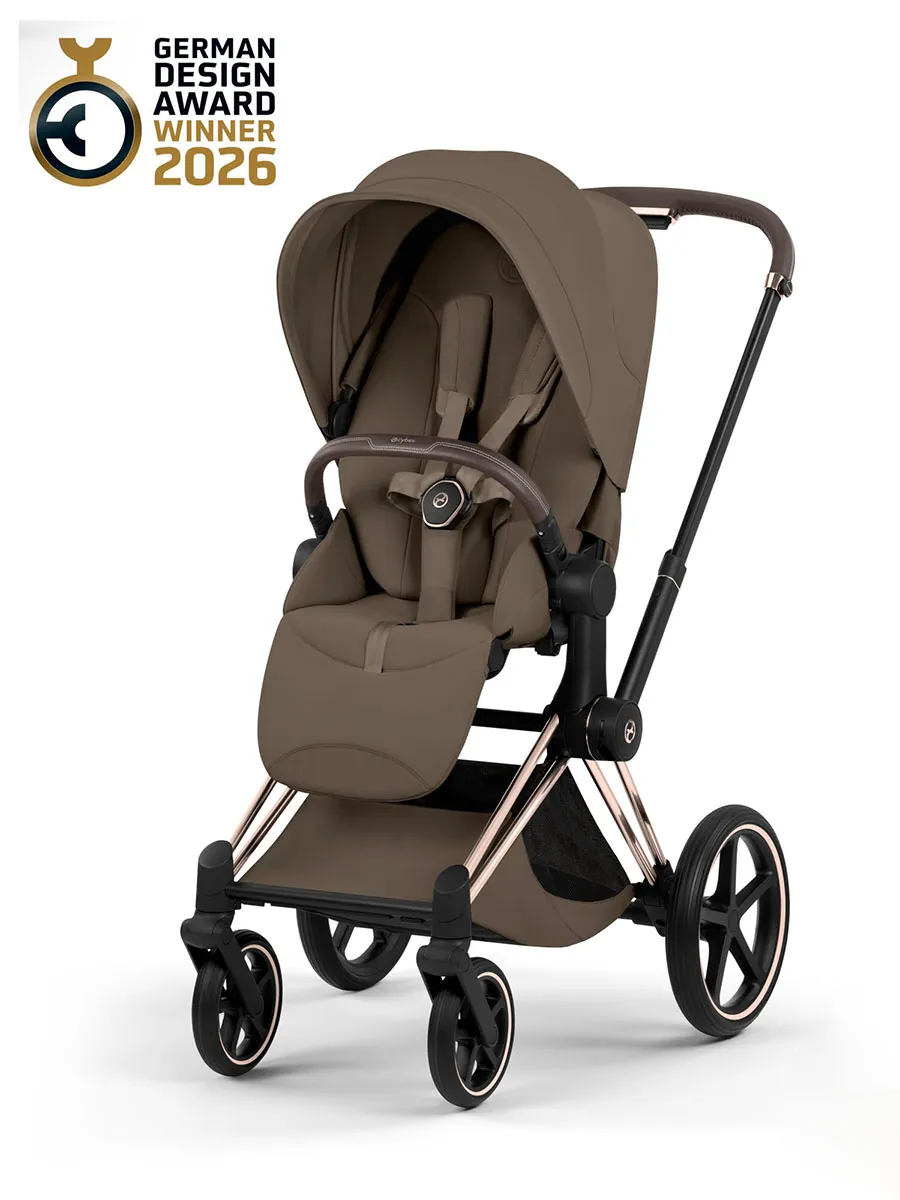 Коляска 2 в 1 Cybex Priam (5) Style шасси Rosegold